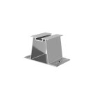 CONTACT - Supporto 0 feet in lega di alluminio per strutture fotovoltaiche su tetti piani.