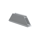 CONTACT - staffa fix alta per lamiera grecata con epdm