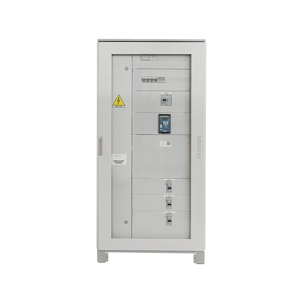 CONTACT - quadro di interfaccia 200 kw 3 inverter cei 0-16 con test