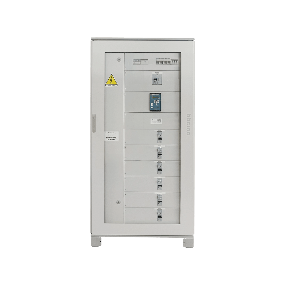 CONTACT - quadro di interfaccia 300 kw 6 inverter cei 0-16 con test