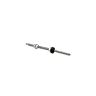 CONTACT - vite doppio filetto m10x200 con 3 dadi e epdm
