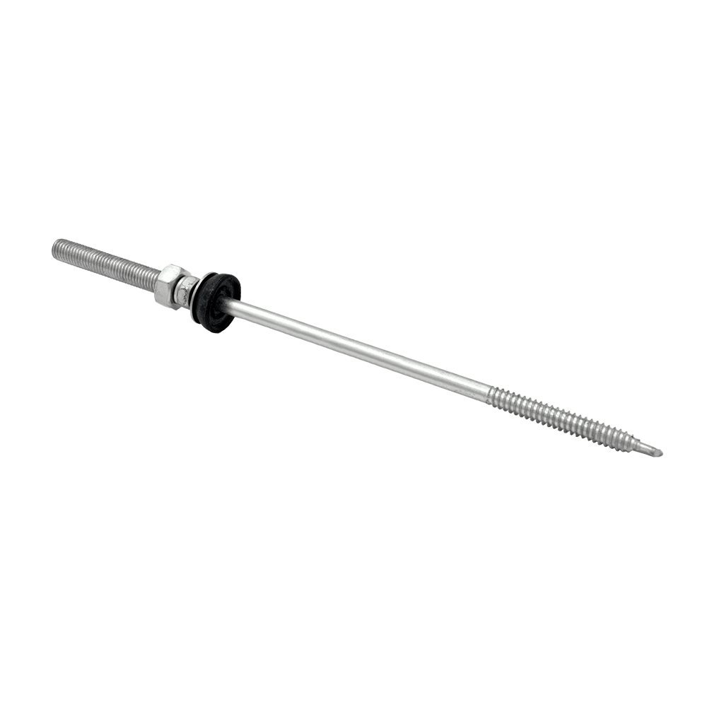 CONTACT - vite x ferro m10x265 autoperf con dadi e guarnizione STA10265