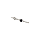 CONTACT - vite doppio filetto m12x200 con 3 dadi e epdm