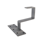 CONTACT - staffa fissa coppi tegole spessore 5 mm altezza 45 mm STF0001