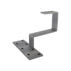 CONTACT - staffa fissa coppi tegole spessore 5 mm altezza 45 mm