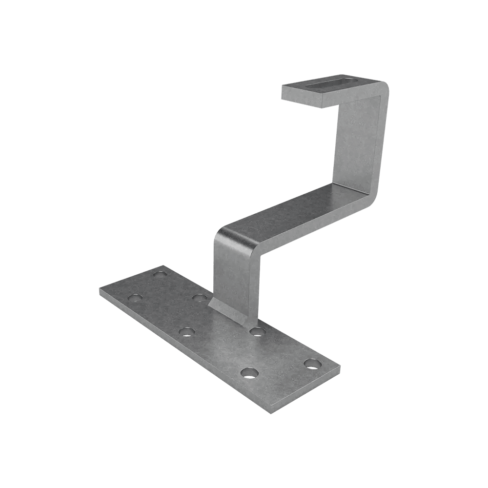 CONTACT - staffa fissa coppi tegole spessore 8 mm altezza 44 mm