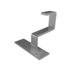 CONTACT - staffa fissa coppi tegole spessore 8 mm altezza 44 mm