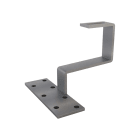 CONTACT - staffa fissa coppi tegole spessore 5 mm altezza 19 mm STF0008