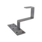 CONTACT - staffa fissa coppi tegole spessore 5 mm altezza 19 mm