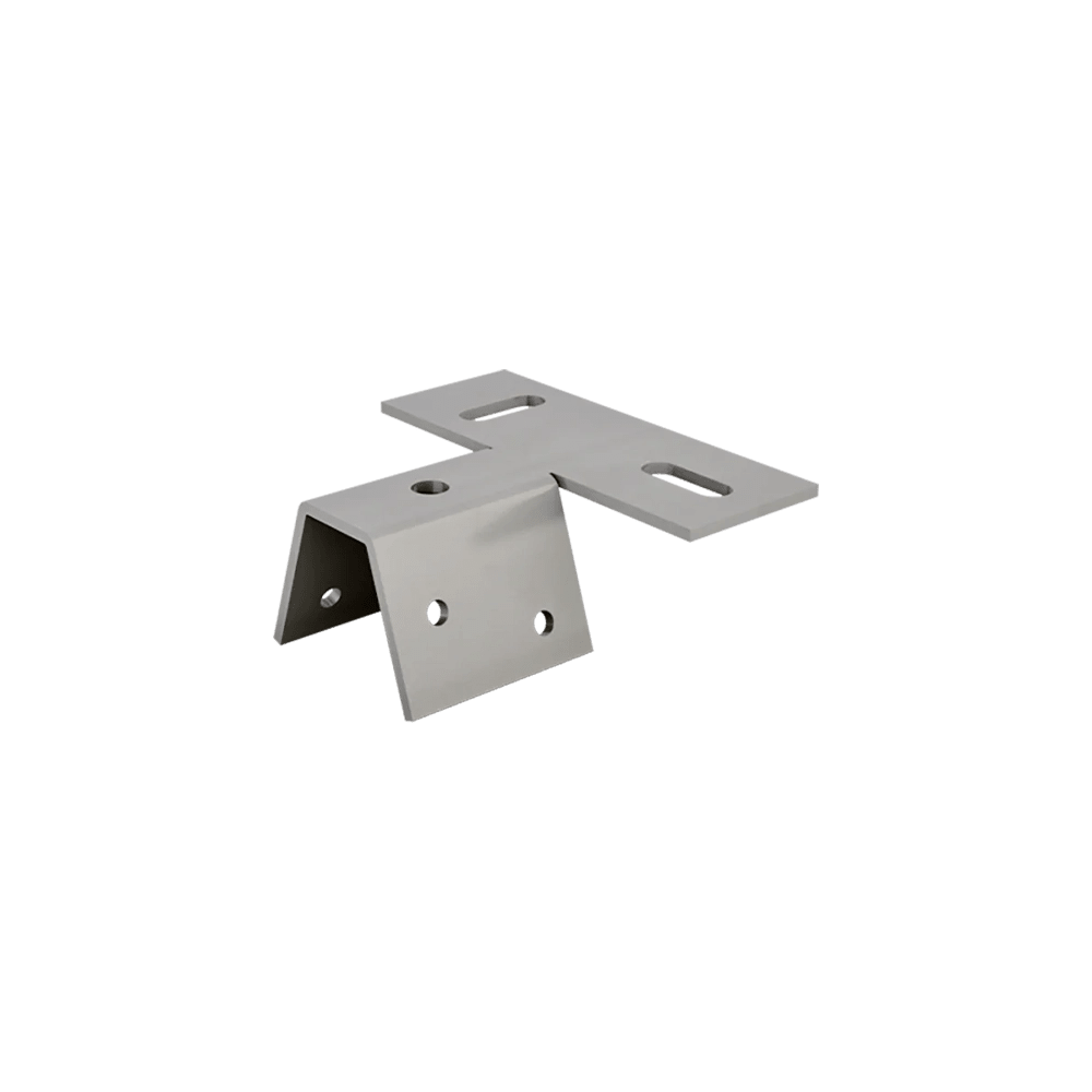 CONTACT - STAFFA INOX PER GRECATA PROFILO BIDIREZ