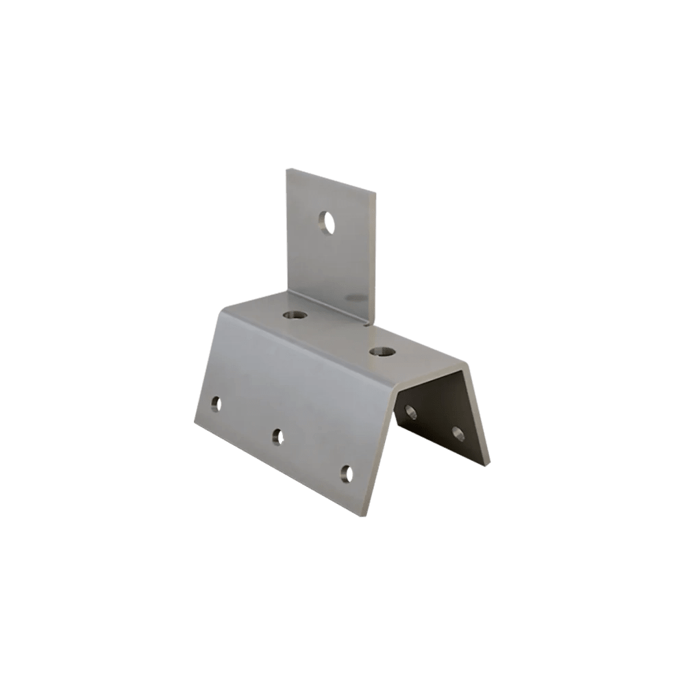 CONTACT - staffa inox laterale profilo longitudinale greca grecata