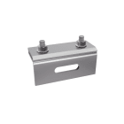 CONTACT - staffa inox per lamiera aggraffata standard