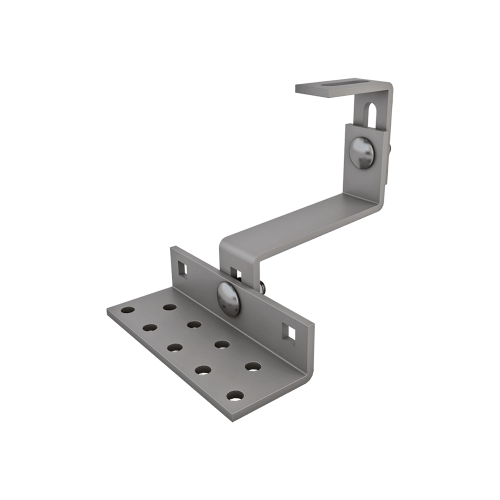CONTACT - Staffa regolabile coppi tegole spessore 5mm altezza 40-50mm STR0003