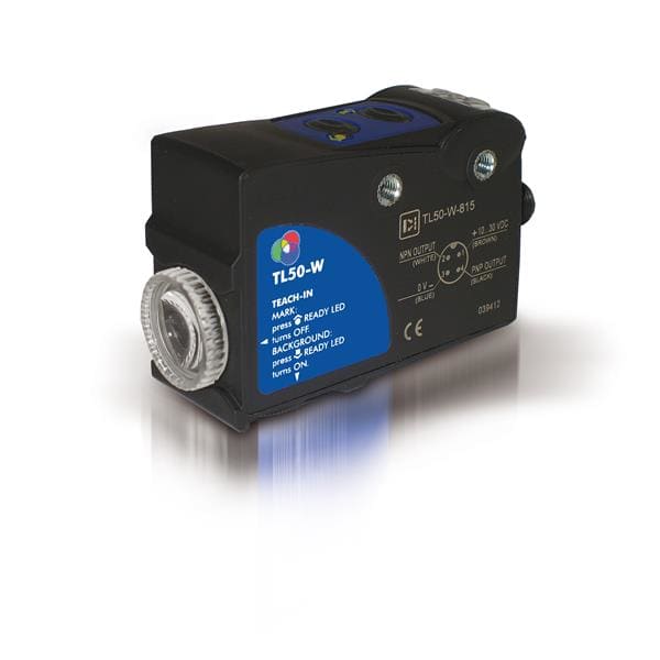 DATASENSING - TL50-W-815 10-20MM V-SPOT M12-4 NPN PNP