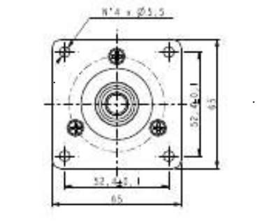 DATASENSING - ST-58-FLNG ENCODER MOUNTING FLANGE 58