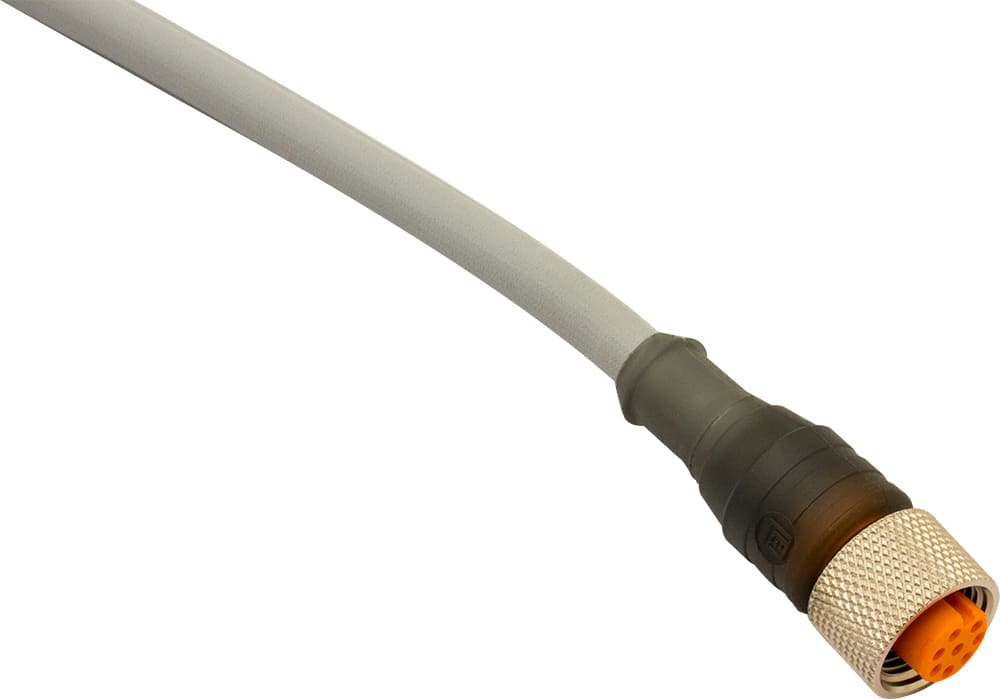DATASENSING - CON M12 ASSIALE 8P 10M PUR