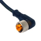 DATASENSING - CON M12 90 4P 5MT PUR LED PNP