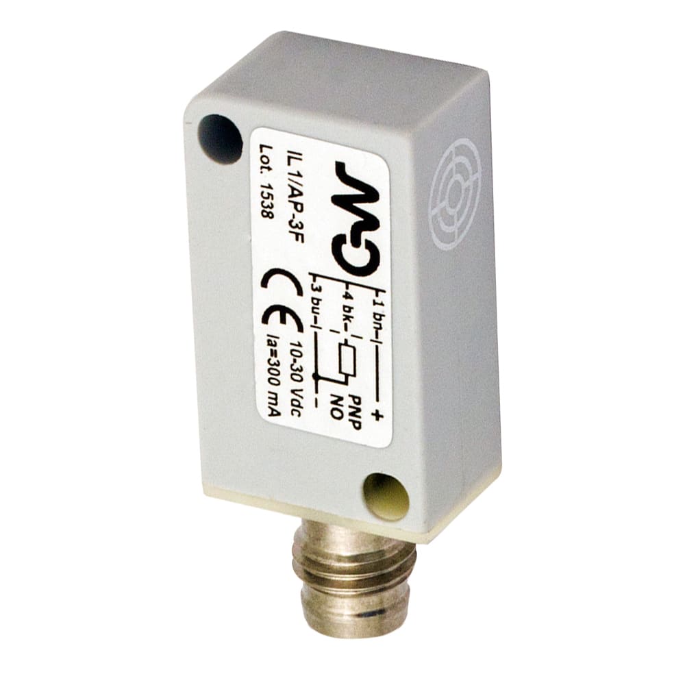 DATASENSING - SENSORE INDUTTIVO CUB DC