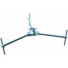 DEHN - Tripode regolabile con tubi da 50mm in ferro e zinco.