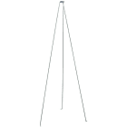 DEHN - Montante triplo con collare per tubi diametro 50mm lunghezza 2910mm in acciaio inossidabile.