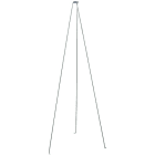 DEHN - Montante triplo con collare per tubi diametro 50mm lunghezza 2910mm in acciaio inossidabile.