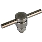 DEHN - Connettore in acciaio inossidabile per tubi da 7-10mm.