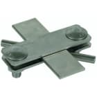 DEHN - Morsetto universale in acciaio inossidabile V4A per tubi da 30 a 10 mm.