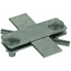 DEHN - Morsetto universale in acciaio inossidabile V4A per tubi da 30 a 10 mm.