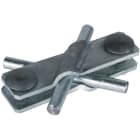 DEHN - Morsetto universale SV FE/TZN per TD 7-10/7-10mm e PT 40/40mm.