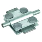 DEHN - Morsetto a croce Fe/tZn per Td 8-10/Pt 3 0mm Pt 30/30mm senza piastra intermedia.