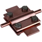 DEHN - Morsetto a croce in rame per TD 8-10/Pt 30mm senza piastra intermedia, lunghezza 30/30mm. 318207
