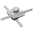 DEHN - Morsetto MV in acciaio inossidabile V4A per TD 8-10mm con vite a testa esagonale.