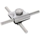 DEHN - Morsetto MV inox (V4A) per TD 8-10mm con vite a testa esagonale.