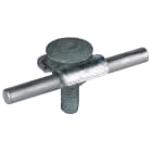 DEHN - Cavallotto di fissaggio TD 6-10mm FE/TZN
