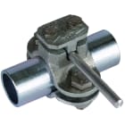 DEHN - Collare per tubo diametro 21mm con morsetto.