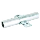 DEHN - Collare per tubo con foro di collegamento D 11mm in Fe/tZn e D 48mm.