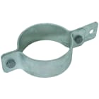 DEHN - Collare per tubo con foro di collegamento D 11mm in Fe/tZn e D89 mm.