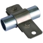 DEHN - Collare per tubo in acciaio inossidabile con foro di collegamento D 11mm e D17mm.