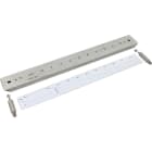 DEHN - Coperchio in acciaio inossidabile con distanziatori, etichetta per PAS EX 1+9(11)AP e barra.