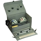 DEHN - Borsa in cuoio per misuratori di terra completa di accessori o apparecchio.