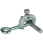 DEHN - Morsetto di prova campo di serraggio da 2 a 21 mm in ghisa e zinco.