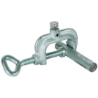 DEHN - Morsetto di prova campo di serraggio 4-45 mm in ghisa e zinco.