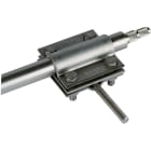 DEHN - Morsetto di collegamento inox CEI EN 62561-1 per conduttori tondi, piatti o cordati a dispersori di profondità Ø20-30 mm, con 4 viti M8, D 20mm.