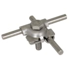 DEHN - Morsetto in acciaio inossidabile per tubi da 8-10 mm.