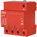 DEHN - Limitatore di sovratensione tipo 2 DEHNguard compatto per reti trifase TT e TN SPD T2 3P+N MONOBLOCCO.