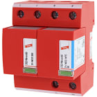 DEHN - Scaricatore combinato DEHNventil Tipo 1+2 per reti monofase TT e TN SPD 1P+N A CARTUCCIA. 951110