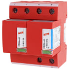 DEHN - Scaricatore combinato DEHNventil Tipo 1+2 per reti monofase TT e TN con FM SPD T1+2 1P+N A CARTUCCIA CON CONTATTO.