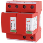 DEHN - Scaricatore combinato DEHNventil Tipo 1+2 per reti monofase TN SPD 2P A CARTUCCIA.