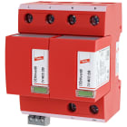 DEHN - Scaricatore combinato DEHNventil Tipo 1+2 per reti monofase TN con FM SPD T1+2 2P A CARTUCCIA CON CONTATTO.