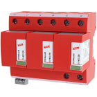 DEHN - Scaricatore combinato DEHNventil Tipo 1+2 per reti trifase TNC con FM SPD 3P A CARTUCCIA CON CONTATTO.
